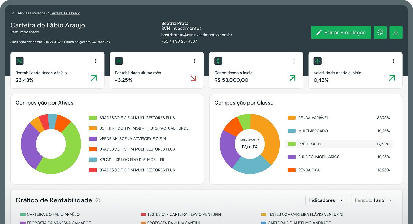 Interface do Retorno Pro